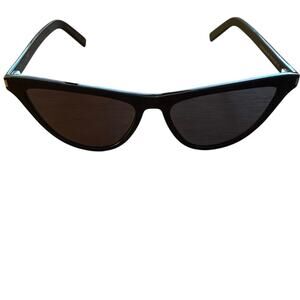 Saint Laurent SL550 Slim 001 Cat Eye Sunglasses Black